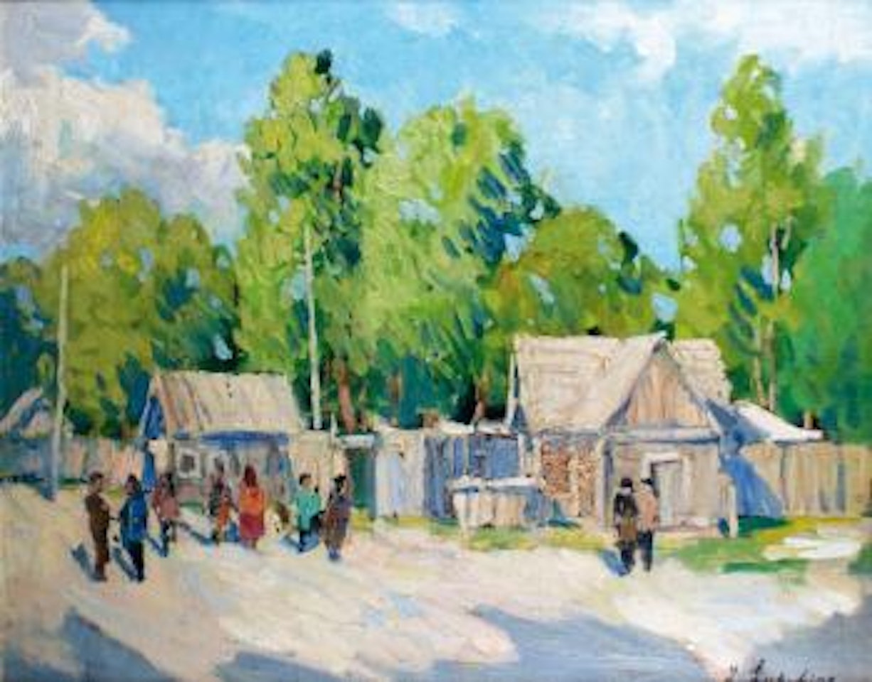 Conversations près des Isbahs by Georgij Aleksandrovic Lapschin