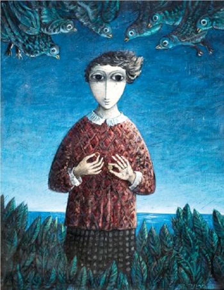 Betrothal by Yosl Bergner