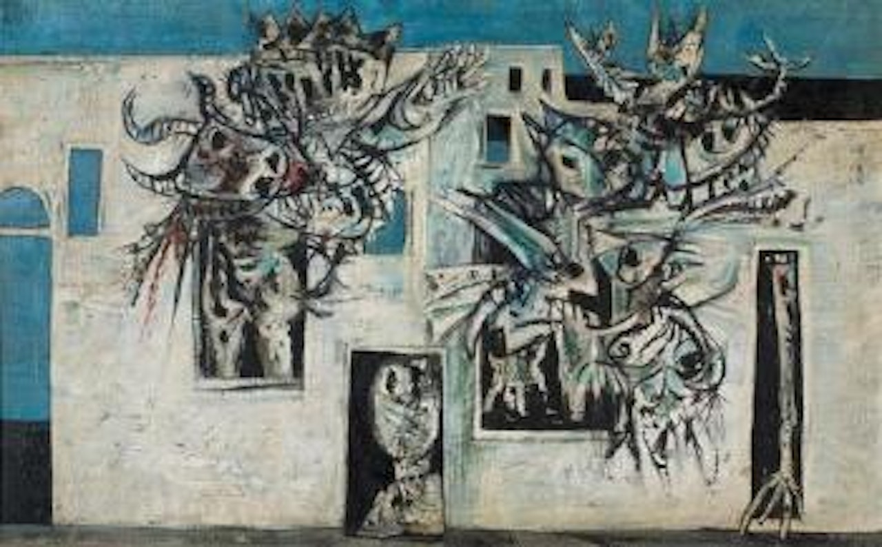 The bull, the king and the birds by Yosl Bergner