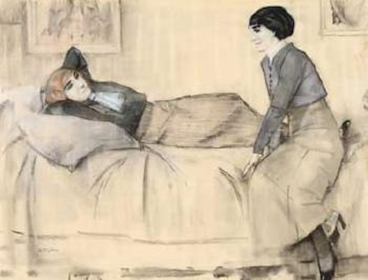 Freundinnen by Leo Gestel
