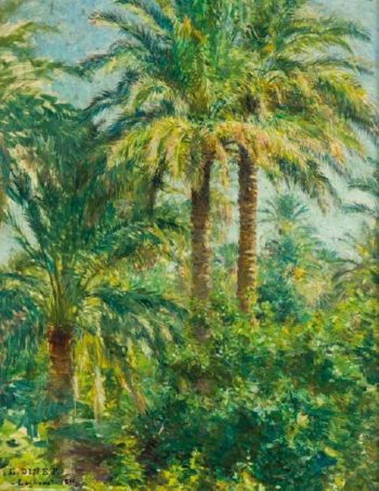 Palmeraie de Laghouat by Etienne Alphonse Dinet