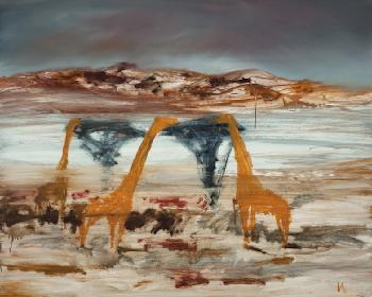 Giraffes by Sidney Nolan