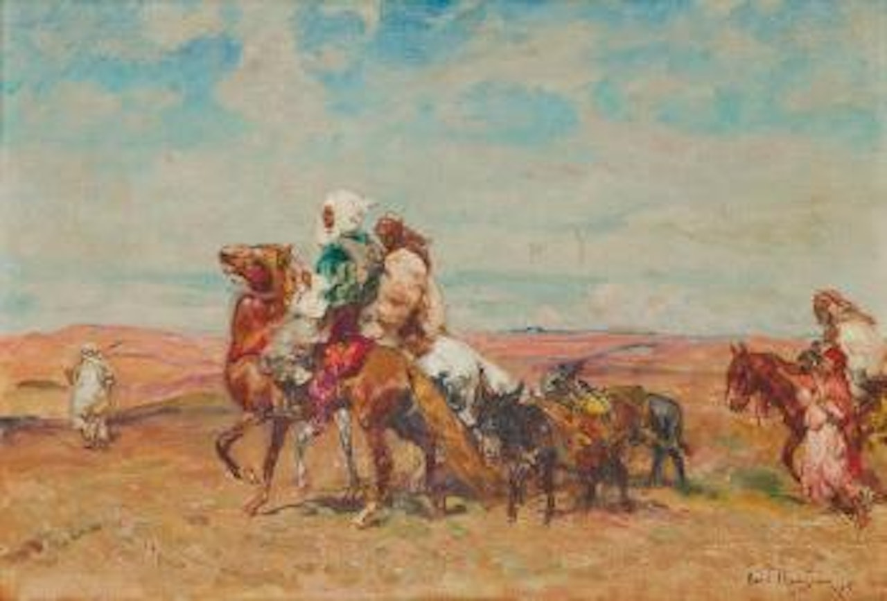 La caravane by Henri Émilien Rousseau