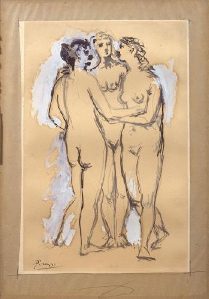 Trois femmes by Pablo Picasso