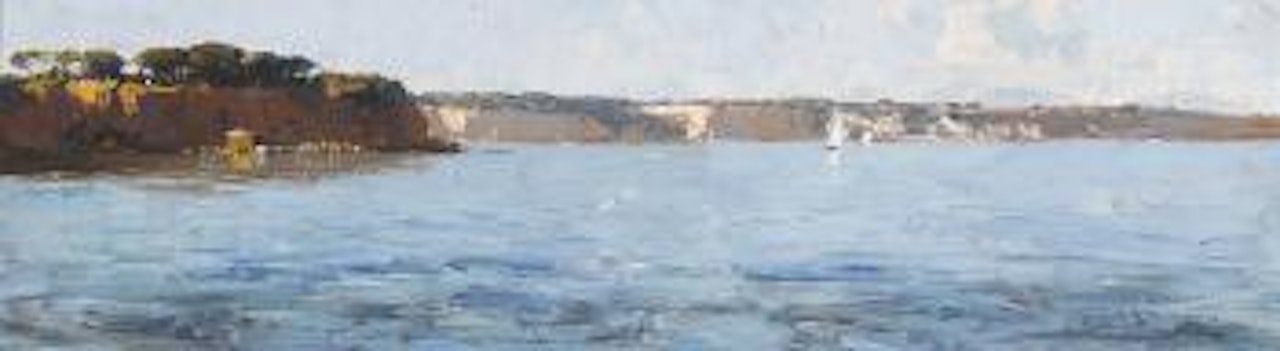 Fossil Bay, Mentone by Arthur Ernest Streeton