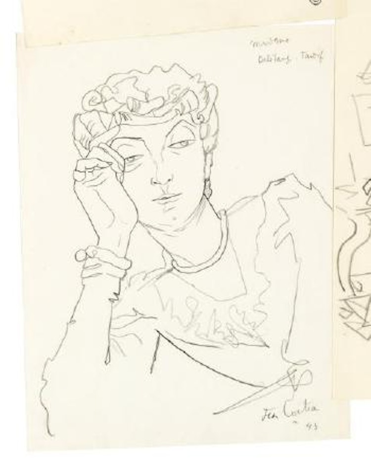 Madame Delétang-Tardif by Jean Cocteau