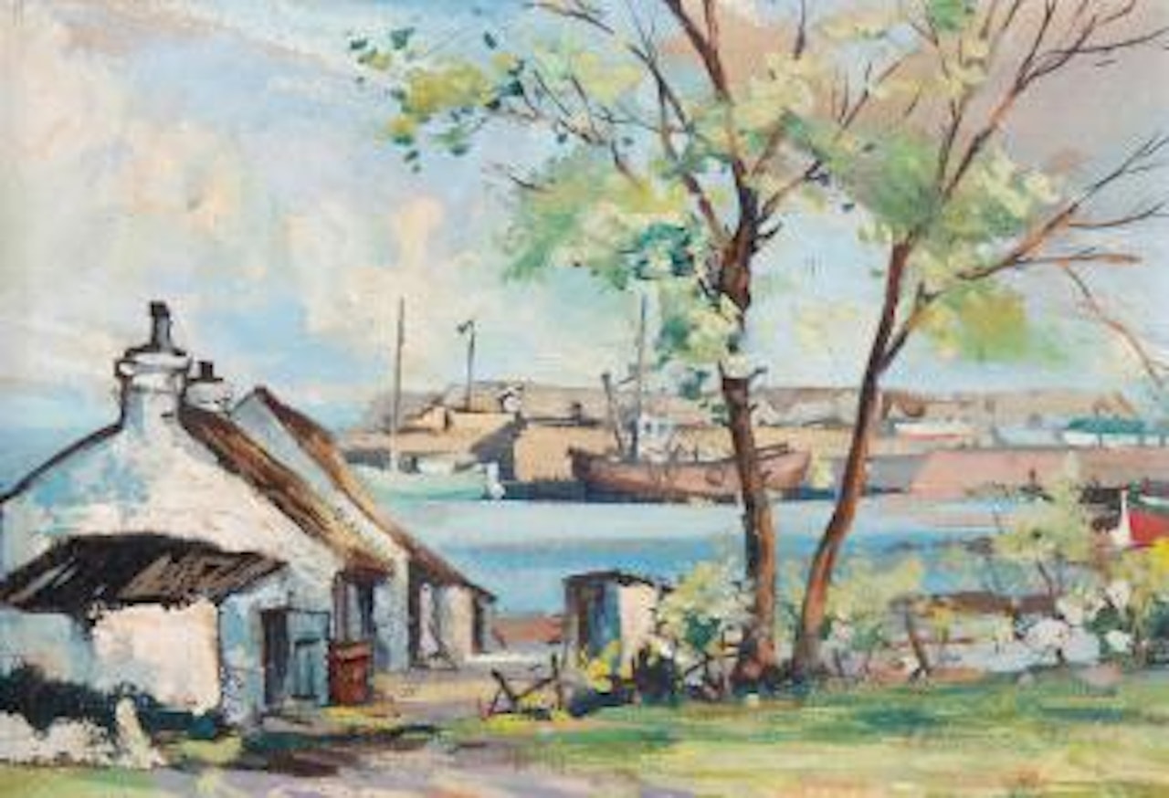 Cockle Row, Groomsport by Kenneth Webb