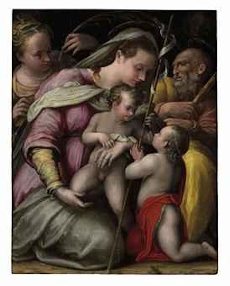The Holy Family with the Young Saint John the Baptist and Saint Catherine of Alexandria by Lavinia Fontana