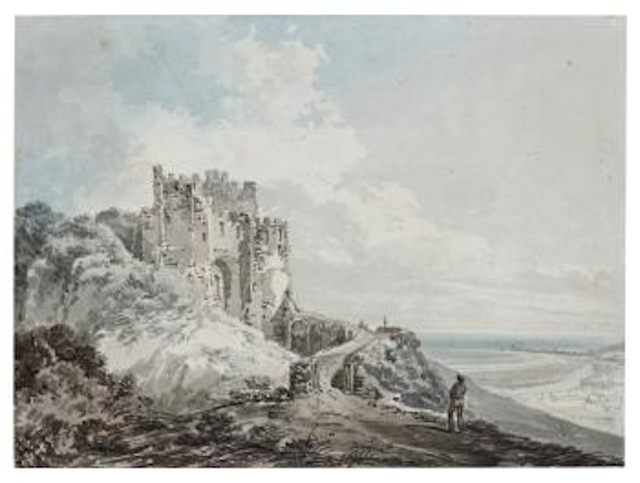 The Constable's Tower, Dover Castle by Joseph Mallord William Turner