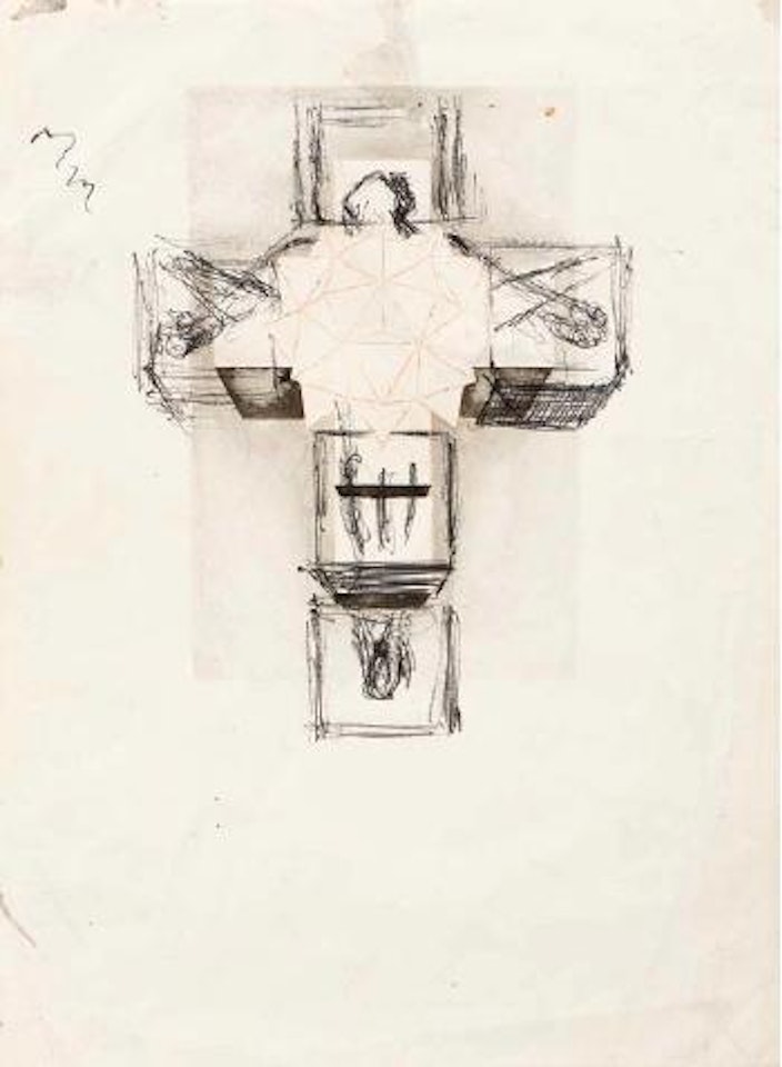 Croix de l'ange by Salvador Dali