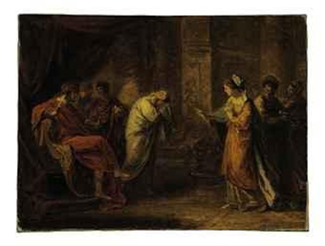 Telemachus at the Court of Sparta by Angelica Kauffmann