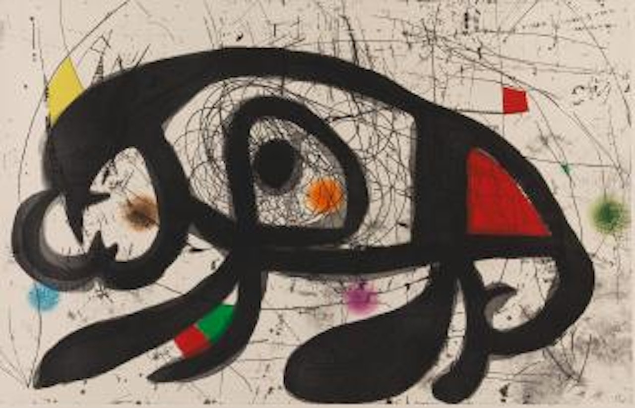 La taupe hilare by Joan Miró