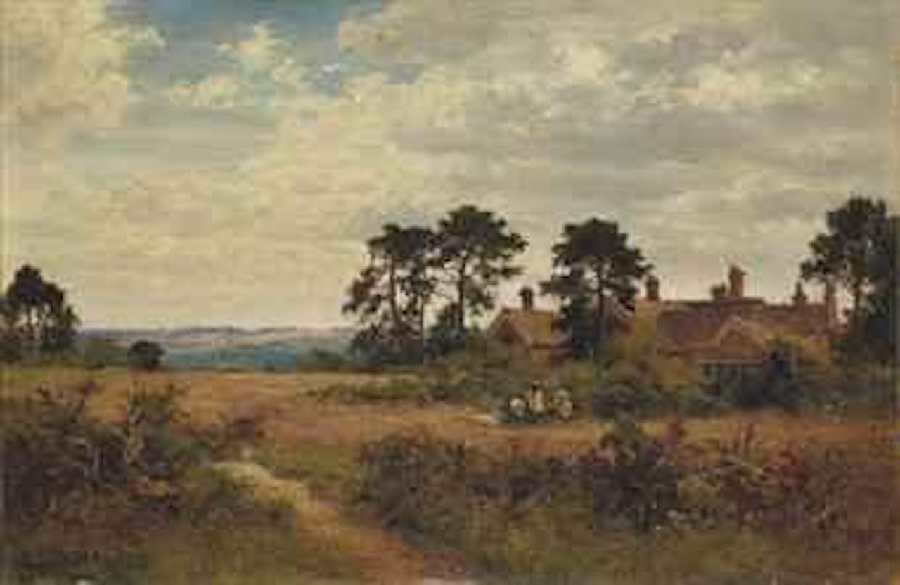 Burrows Cross, Surrey by Benjamin Williams Leader