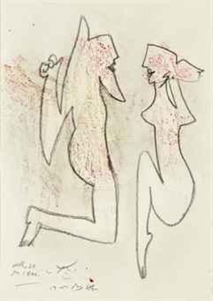 Oeillade du coeur by Roberto Matta