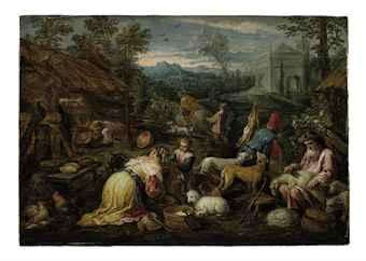 An allegory of Spring by David Teniers II
