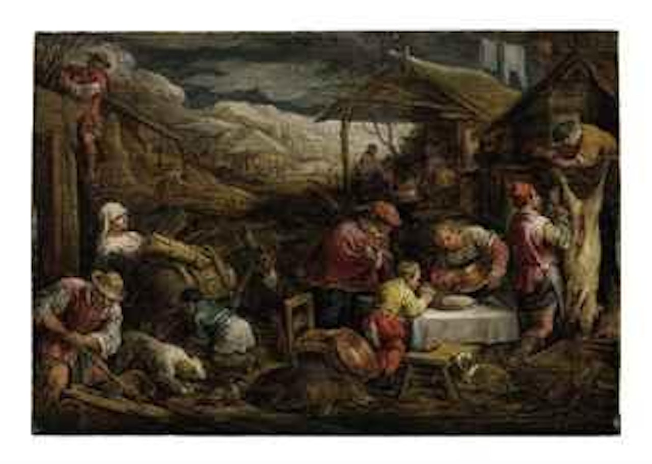An allegory of Winter by David Teniers II
