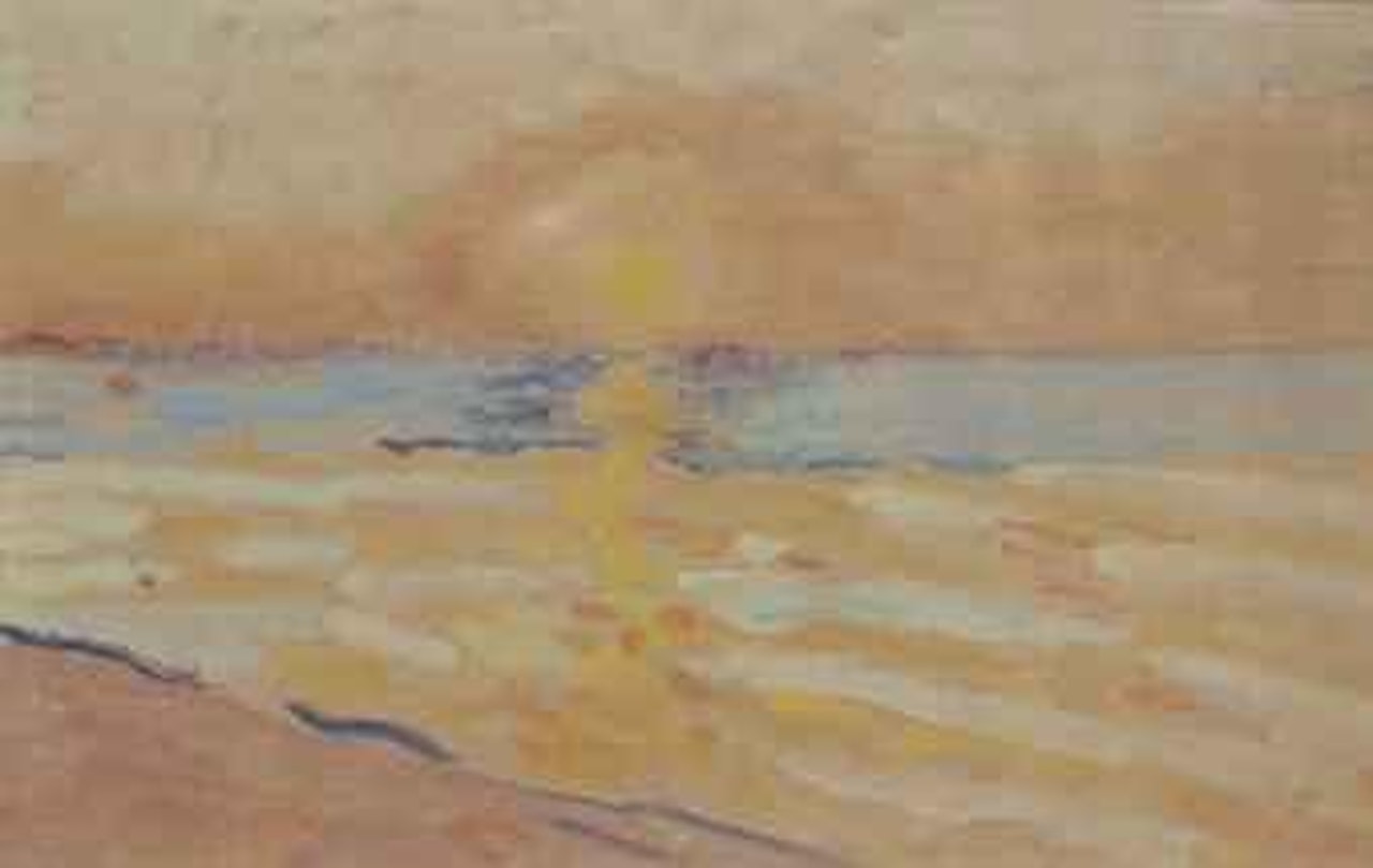 Soleil couchant by Louis Valtat