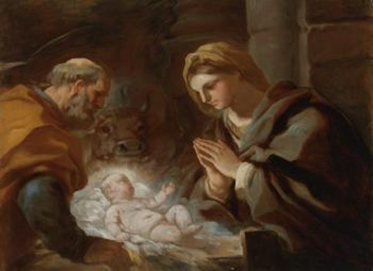 The Nativity by Circle of Luca Giordano