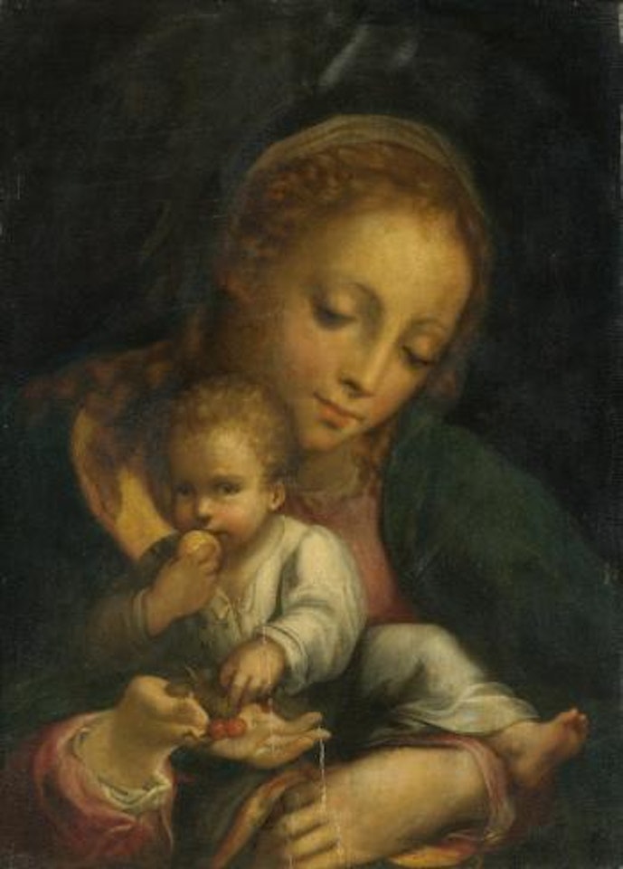Madonna And Child by Correggio