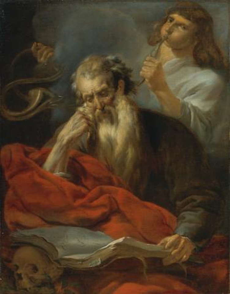 Saint Jerome by Nicolaes Pietersz Berchem