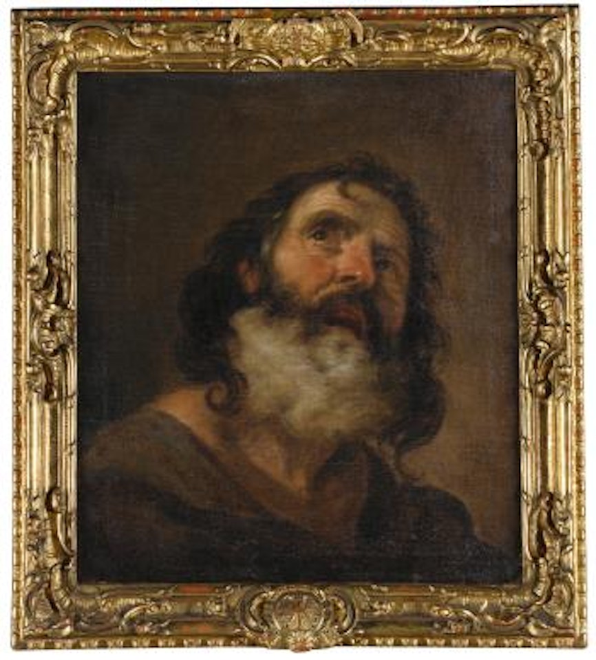 A Male Saint by Italian School