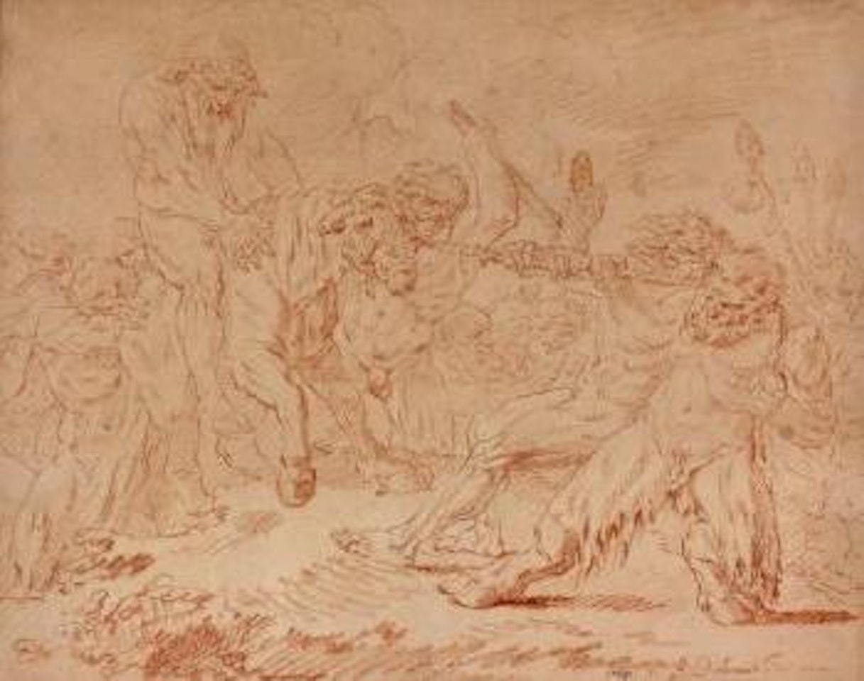 L'Ivresse de Bacchus by Louis-Félix de la Rue