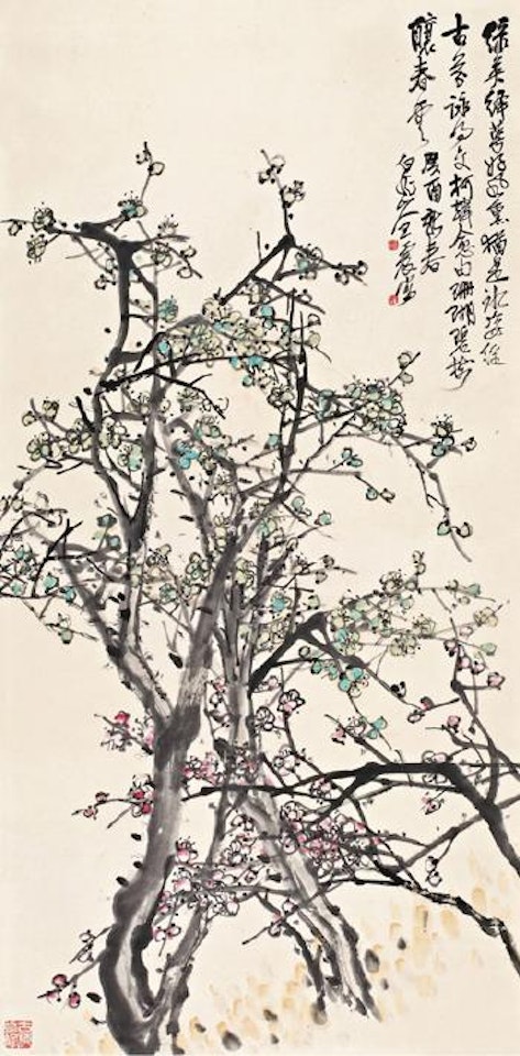 Plum blossom by Wang Zhen