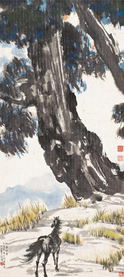 One horse by Xu Beihong