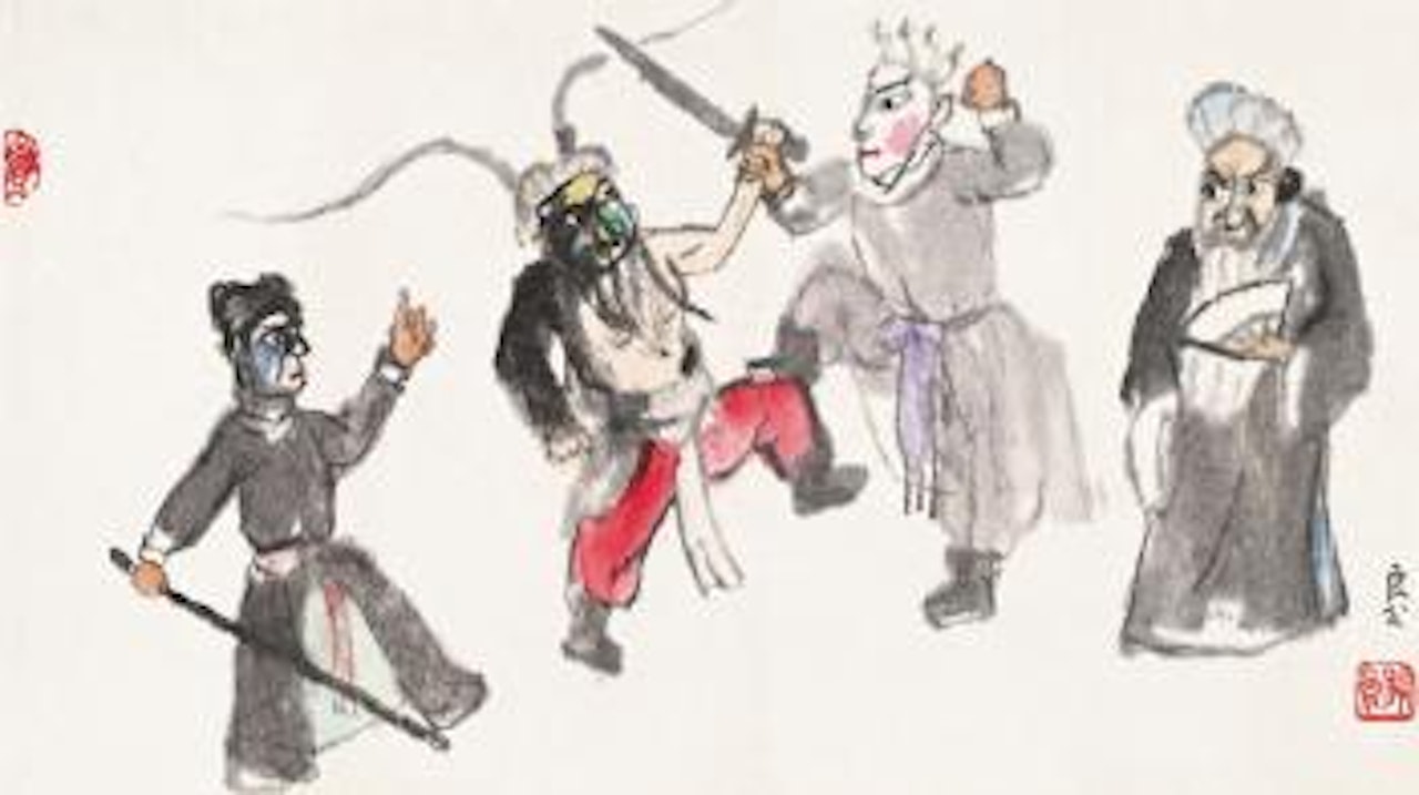 Chinese opera by Guan Liang