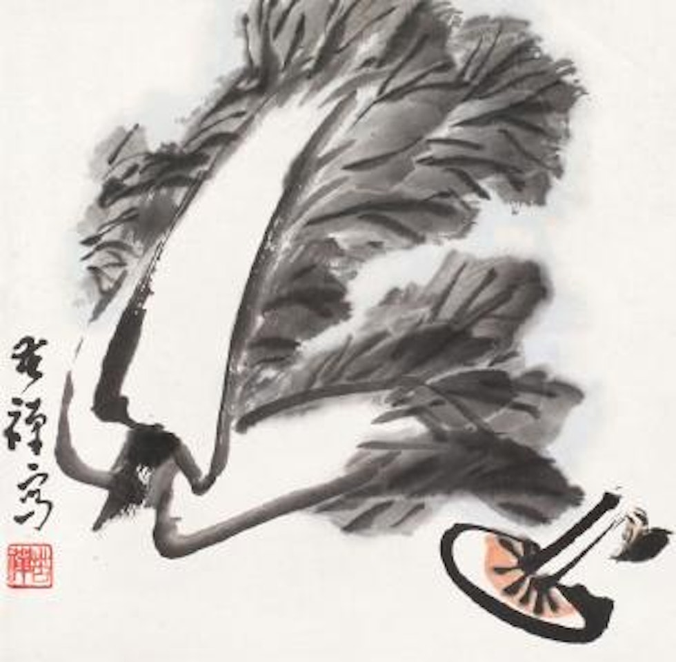 Chinese cabbage by Li Kuchan