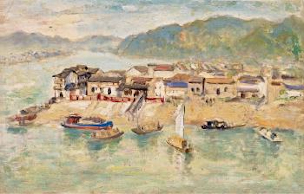 Fuchun river by Lin Dachuan