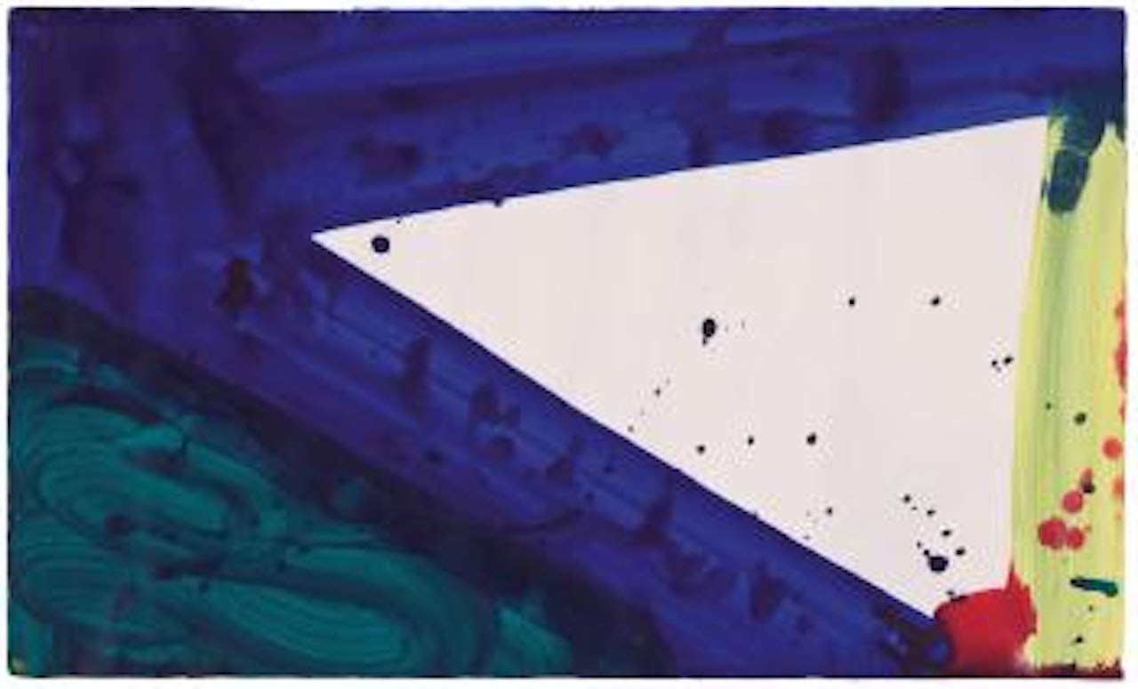 Untitled (sketch) by Sam Francis