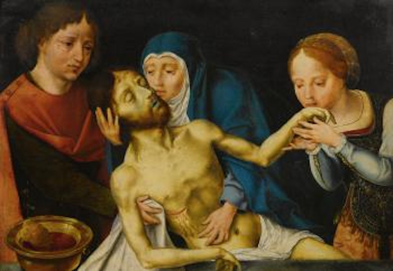 The Lamentation by Joos van Cleve