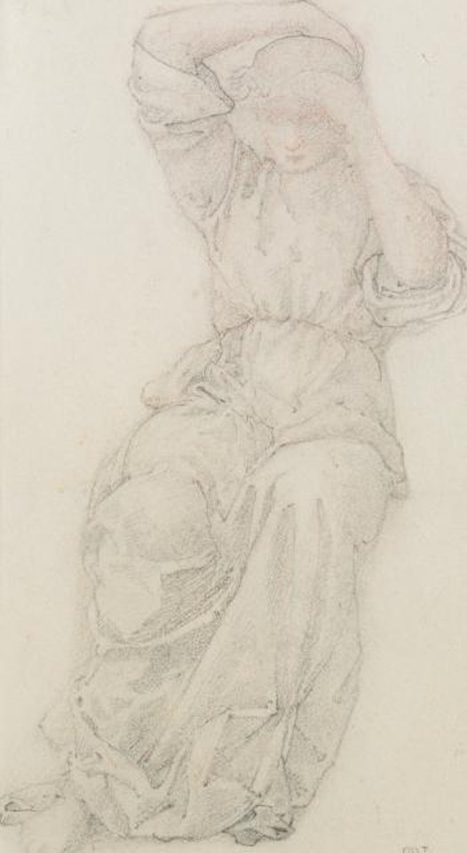 Classical Figure by Edward Coley Burne-Jones