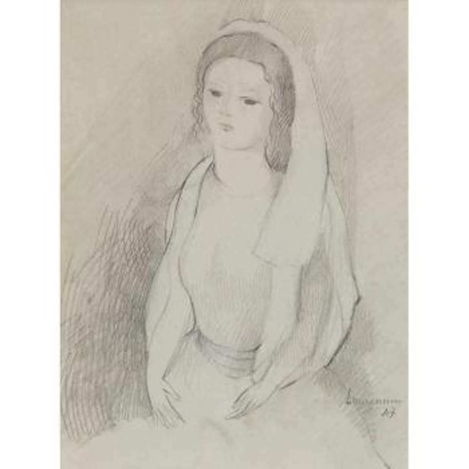 Jeune fille by Marie Laurencin