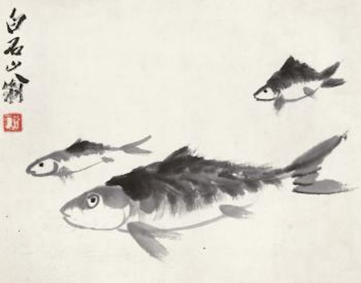 Fish by Qi Baishi