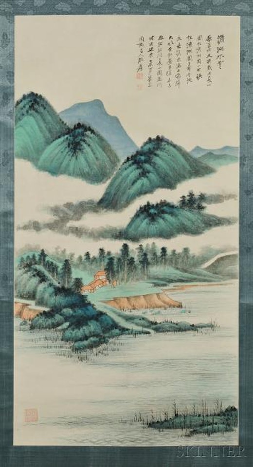 Landscape by Zhang Daqian