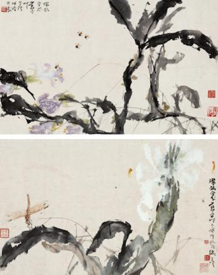 Flowers And Birds by Yang Shanshen
