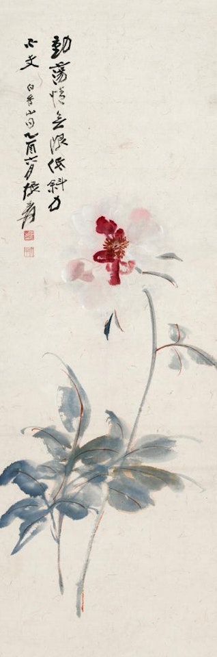Chinese Peony by Zhang Daqian