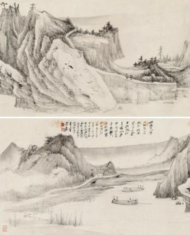 Landscape by Zhang Daqian
