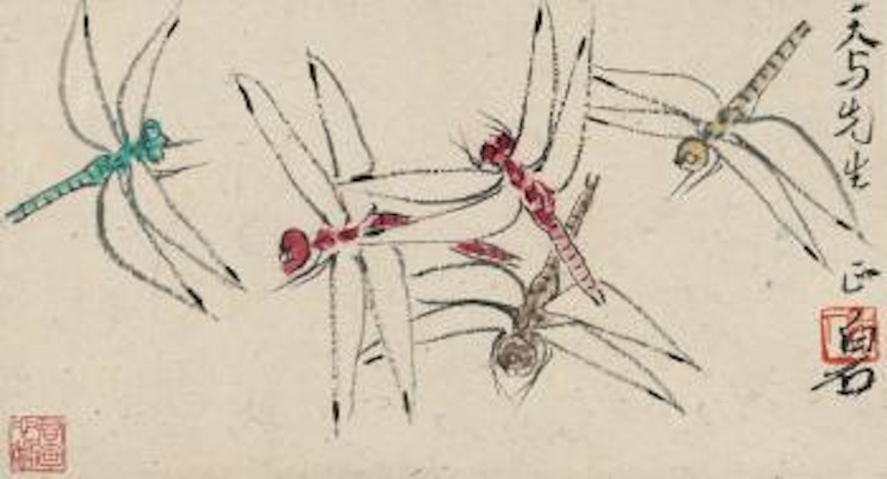 Dragonflies by Qi Baishi