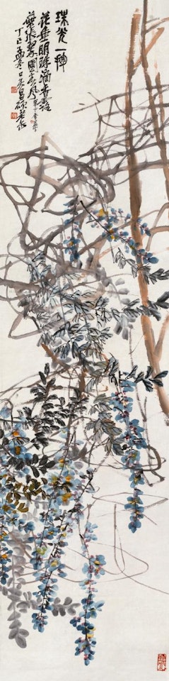 Wisteria Plant by Wu Changshuo