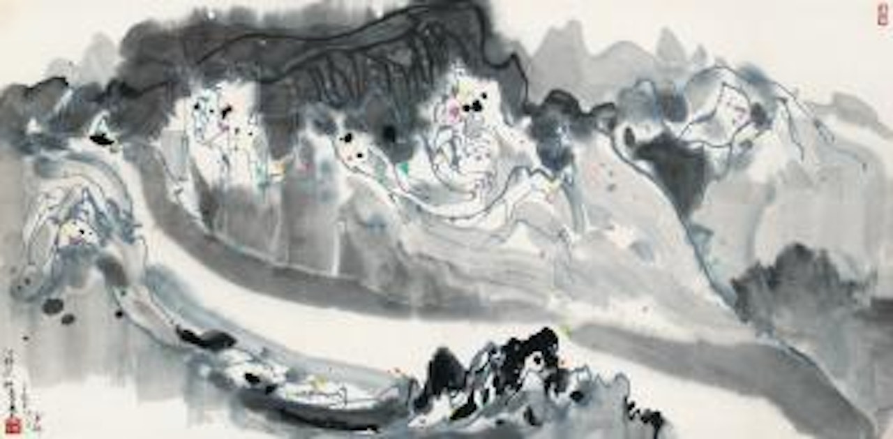Landscape by Wu Guanzhong