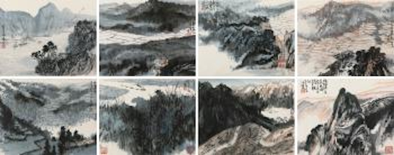 Landscapes by Lu Yanshao