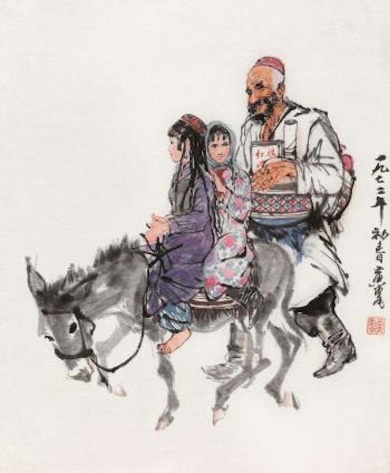 Donkeys by Huang Zhou