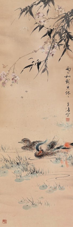 Mandarin Duck by Wang Xuetao