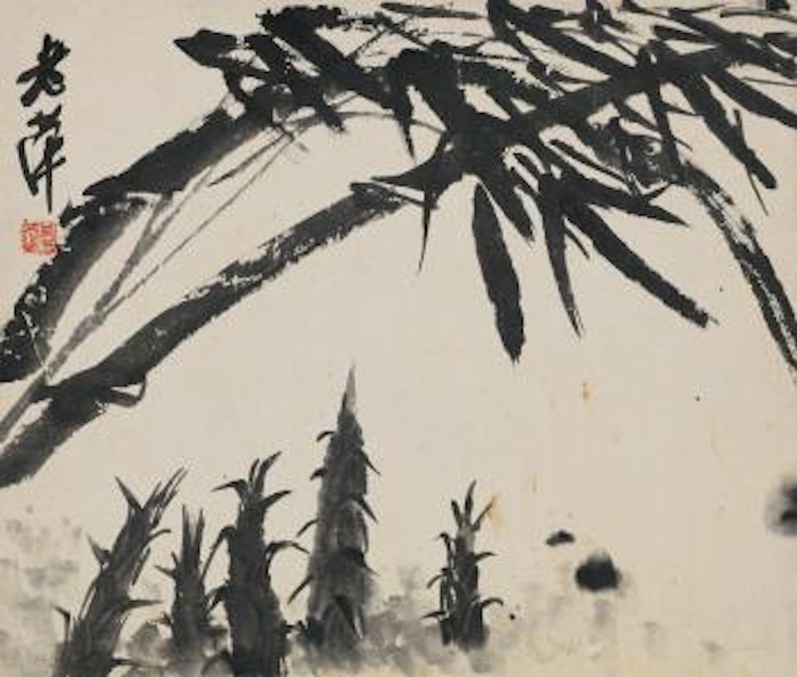 Bamboo by Qi Baishi