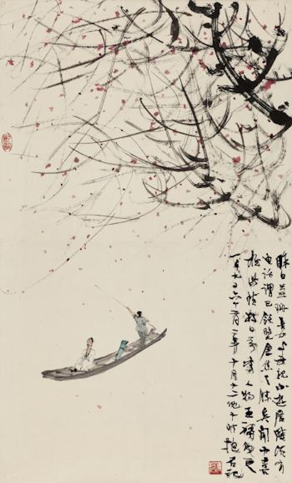 Landscape by Fu Baoshi