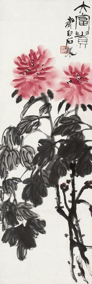 Peony by Qi Baishi