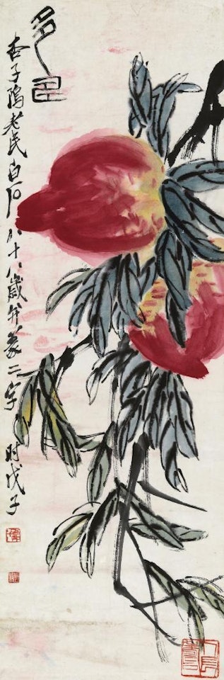 Longevity Peach by Qi Baishi